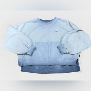 Womens Vans Spellman Crew Sweatshirt Allure SZ Medium Color Blue